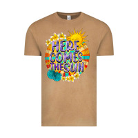 Vintage Camel Here comes the sun Vintage Tee - NancyCooperArtShop