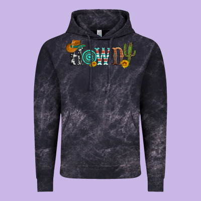 Howdy With Cowboy Hat And Cactus Vintage Hoodie Designed By Artiststas