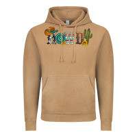 Vintage Camel howdy with cowboy hat and cactus Vintage Hoodie - Artiststas