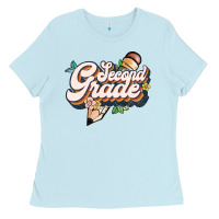 Baby Blue second grade Ladies Tee - JahusDesignShop