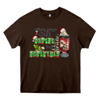 Chocolate Brown when your  dead insıde but is christmas Heavy Core Tee - CowhideDigitalArt