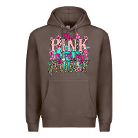 Coffee The pink is for my Aunt Cancer Awareness Premium Hoodie - HowdyJamesFarm