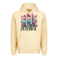 Pina Colada The pink is for my Aunt Cancer Awareness Premium Hoodie - HowdyJamesFarm