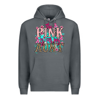 Rock The pink is for my Aunt Cancer Awareness Premium Hoodie - HowdyJamesFarm