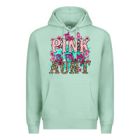Seafoam The pink is for my Aunt Cancer Awareness Premium Hoodie - HowdyJamesFarm