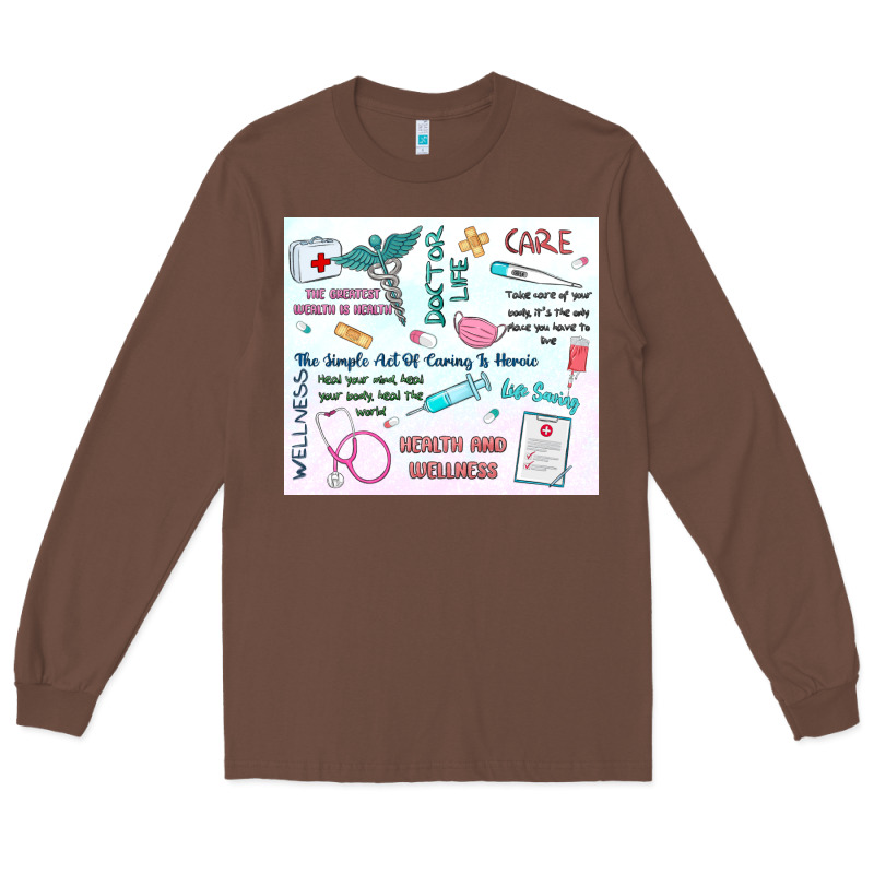 Doctor Life Long Sleeve Tee by MaliasSmallBusiness | Teevron