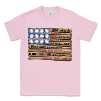Bubblegum Pink baseball ballgame Classic Tee - MaliasSmallBusiness