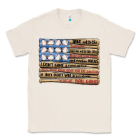 Natural baseball ballgame Classic Tee - MaliasSmallBusiness