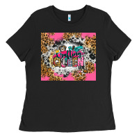Black crafting queen Ladies Tee - Zillion Design Studio