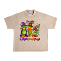 French Oak Happy Hallothanksmas Urban Heavy Tee - NancyCooperArtShop
