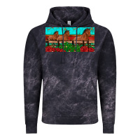 Cloud Black horses roses ann cactuses license plate Vintage Hoodie - Artiststas