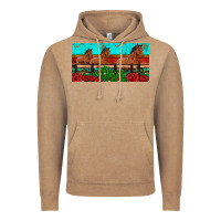 Vintage Coffee horses roses ann cactuses license plate Vintage Hoodie - Artiststas