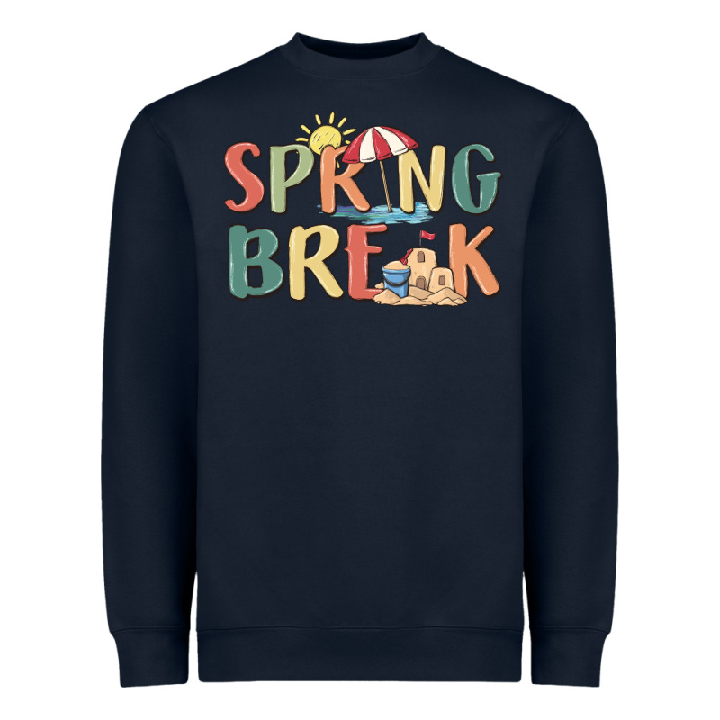 Spring Break Heavyweight Sweatshirt by MaliasSmallBusiness | Teevron