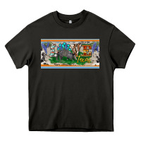 Asphalt love texas armadillo license plate Heavy Core Tee - BarkalooDesign