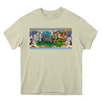 Mossy love texas armadillo license plate Heavy Core Tee - BarkalooDesign