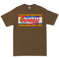 Cacao american honey sunflower license plate Premium Tee - HRA Design Shop