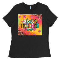 Black best teacher ever Ladies Tee - Zillion Design Studio