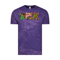 Cloud Purple Western Love Simmental Cow Vintage Tee - LillyAllenDesigns