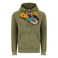 Vintage Olive cowboy hat Vintage Hoodie - AdoDesignShop
