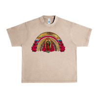 Lady Of Guadalupe Rainbow Urban Heavy Tee | Teevron