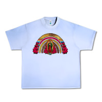 Grape Ice lady of guadalupe rainbow Urban Heavy Tee - Jasminsmagicworld