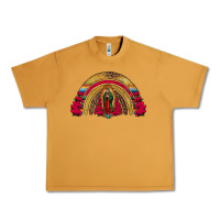 Peanut Butter lady of guadalupe rainbow Urban Heavy Tee - Jasminsmagicworld