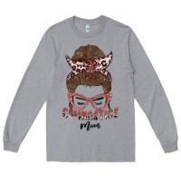 Heather Grey gymnastics mom Long Sleeve Tee - MaliasSmallBusiness