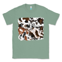 Sage cowhide background Classic Tee - RanaPortraitStore
