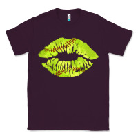 Plum softball lips Classic Tee - AdoDesignShop