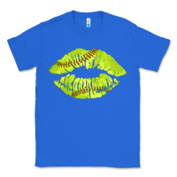 True Royal softball lips Classic Tee - AdoDesignShop