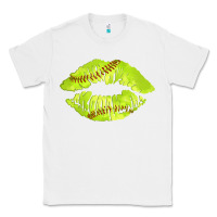 White softball lips Classic Tee - AdoDesignShop