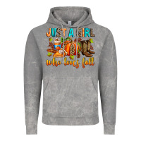 Cloud Rock Just a girl who loves Fall Vintage Hoodie - RanaPortraitStore