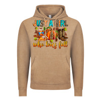 Vintage Coffee Just a girl who loves Fall Vintage Hoodie - RanaPortraitStore