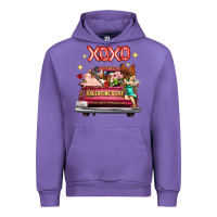 Tulip Valentine's Day Truck Farm Animals Cupid XOXO Urban Hoodie - FaDigitalArtStudio