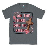 Charcoal Heather on the third day  he rose Classic Tee - MaliasSmallBusiness