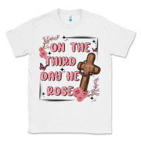 White on the third day  he rose Classic Tee - MaliasSmallBusiness