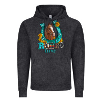 Horseshoe Rodeo Time Vintage Hoodie | Teevron