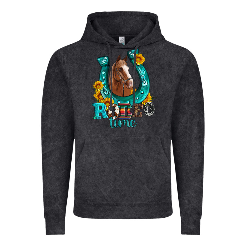 Horseshoe Rodeo Time Vintage Hoodie by Artiststas | Teevron