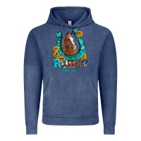 Vintage Denim horseshoe rodeo time Vintage Hoodie - Artiststas