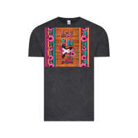 Vintage Black love baby calf valentine's day Vintage Tee - Jasminsmagicworld