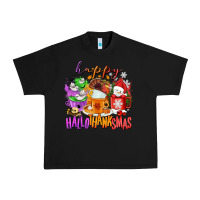 Black Happy Hallothanksmas coffee cups Urban Heavy Tee - NancyCooperArtShop