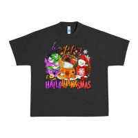 Pigment Black Happy Hallothanksmas coffee cups Urban Heavy Tee - NancyCooperArtShop
