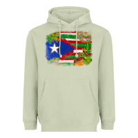 Matcha Mexico and Puerto Rico flag Heavyweight Hoodie - texasbilliewilder