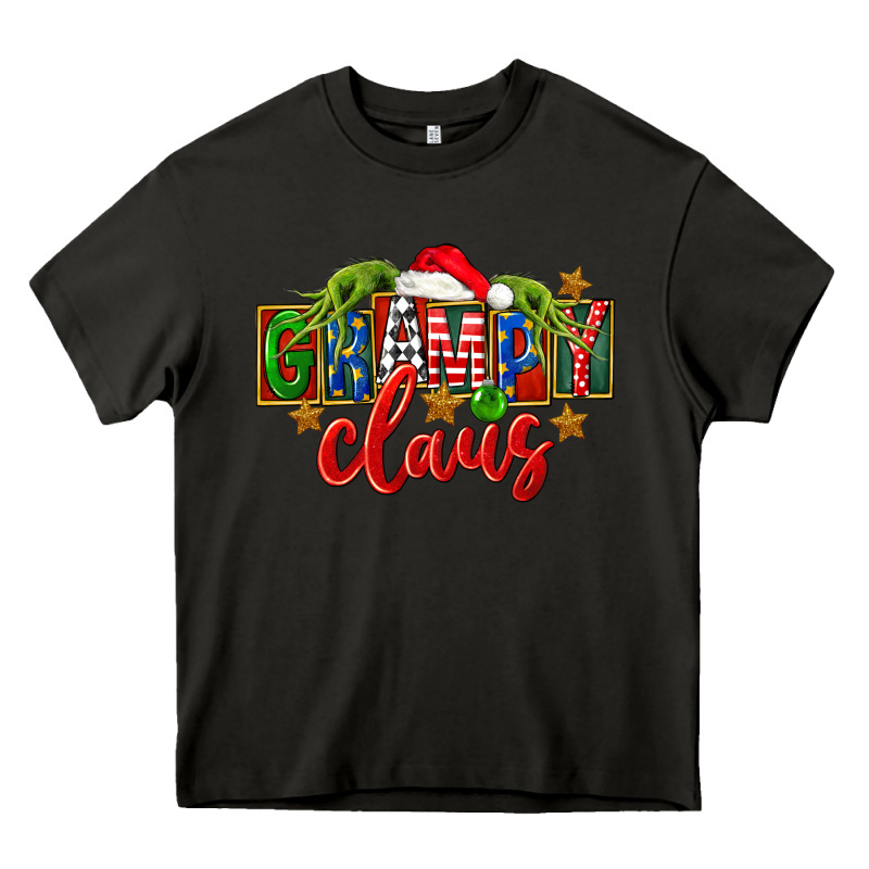 Christmas Grampy Claus Heavy Core Tee by FaDigitalArtStudio | Teevron
