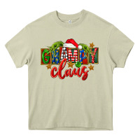 Mossy Christmas grampy claus Heavy Core Tee - FaDigitalArtStudio