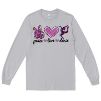 Moon Dust peace love dance Long Sleeve Tee - MaliasSmallBusiness