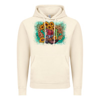 Vintage Artic cowboy boots sunflower Vintage Hoodie - AdoDesignShop