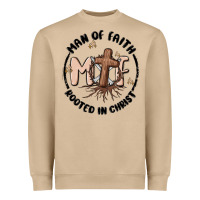 Mushroom man of faith Heavyweight Sweatshirt - MaliasSmallBusiness