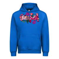 Cobalt Valentine's Day mama Urban Hoodie - FaDigitalArtStudio