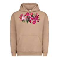 Pigment Burro Valentine's Day mama Urban Hoodie - FaDigitalArtStudio